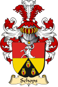 v.23 Coat of Family Arms from Germany for Schops