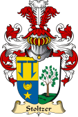 v.23 Coat of Family Arms from Germany for Stoltzer
