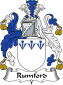 English Coat of Arms for the family Rumford