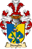 v.23 Coat of Family Arms from Germany for Stenglin