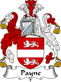 English Coat of Arms for the family Payne