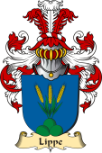 v.23 Coat of Family Arms from Germany for Lippe