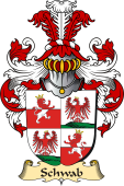 v.23 Coat of Family Arms from Germany for Schwab