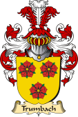 v.23 Coat of Family Arms from Germany for Trumbach