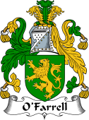 Irish Coat of Arms for O'Farrell or Ferrell