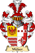 v.23 Coat of Family Arms from Germany for Welser