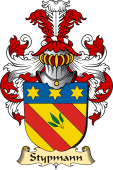 v.23 Coat of Family Arms from Germany for Stypmann