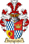v.23 Coat of Family Arms from Germany for Steingruber