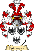 v.23 Coat of Family Arms from Germany for Pohlmann