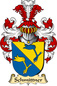 v.23 Coat of Family Arms from Germany for Schmittner