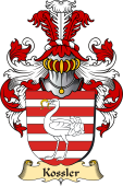 v.23 Coat of Family Arms from Germany for Kossler