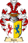 v.23 Coat of Family Arms from Germany for Stein