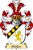 v.23 Coat of Family Arms from Germany for Stieber