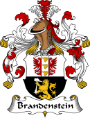 German Wappen Coat of Arms for Brandenstein