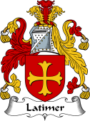 English Coat of Arms for the family Latimer