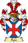 v.23 Coat of Family Arms from Germany for Russ