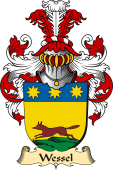 v.23 Coat of Family Arms from Germany for Wessel