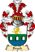 v.23 Coat of Family Arms from Germany for Bruck