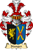v.23 Coat of Family Arms from Germany for Stanger