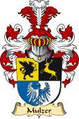 v.23 Coat of Family Arms from Germany for Mulzer