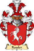 v.23 Coat of Family Arms from Germany for Rossler