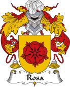 Spanish Coat of Arms for Rosa or Rosas