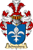 v.23 Coat of Family Arms from Germany for Schneeberg