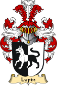v.23 Coat of Family Arms from Germany for Lupin
