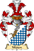 v.23 Coat of Family Arms from Germany for Woien