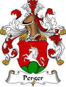 German Wappen Coat of Arms for Perger