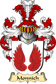 v.23 Coat of Family Arms from Germany for Monnich