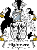 English Coat of Arms for the family Highmore