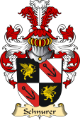 v.23 Coat of Family Arms from Germany for Schnurer
