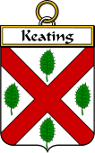Irish Badge for Keating or O'Keaty