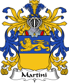 Italian Coat of Arms for Martini