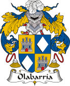 Spanish Coat of Arms for Olabarría or Olavarría