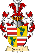 v.23 Coat of Family Arms from Germany for Schlaff