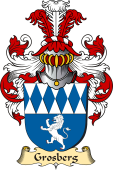 v.23 Coat of Family Arms from Germany for Grosberg