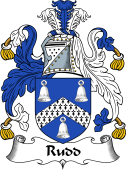 English Coat of Arms for the family Rudd