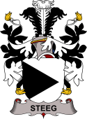 Coat of arms used by the Danish family Steeg