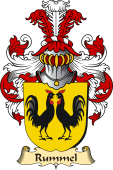 v.23 Coat of Family Arms from Germany for Rummel