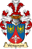 v.23 Coat of Family Arms from Germany for Weitgenant