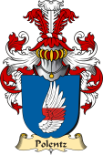 v.23 Coat of Family Arms from Germany for Polentz