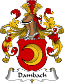 German Wappen Coat of Arms for Dambach