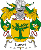 Spanish Coat of Arms for Loret