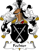 German Wappen Coat of Arms for Fechter