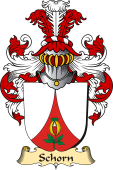 v.23 Coat of Family Arms from Germany for Schorn