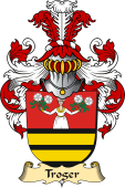 v.23 Coat of Family Arms from Germany for Troger