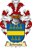 v.23 Coat of Family Arms from Germany for Schmude