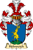 v.23 Coat of Family Arms from Germany for Helmreich